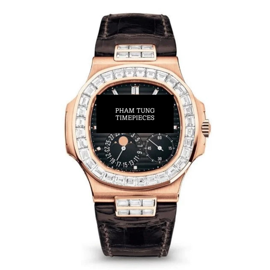 5724 Gold - Leather Strap