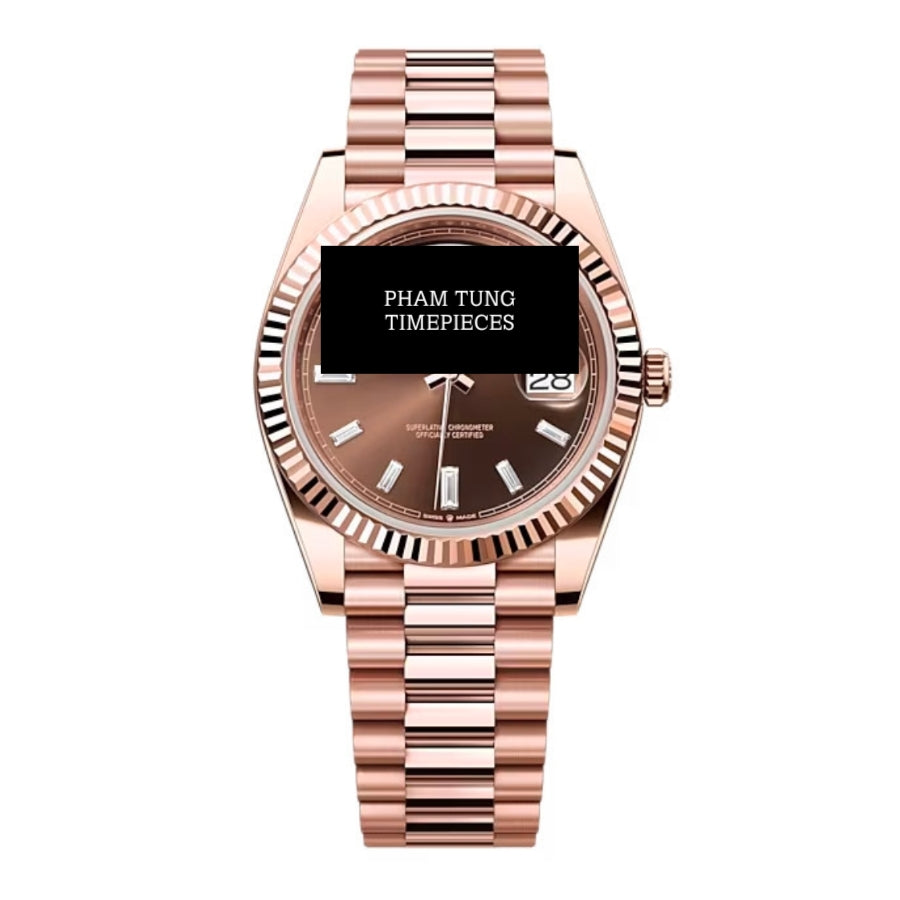 DD Chocolate Dial Gold