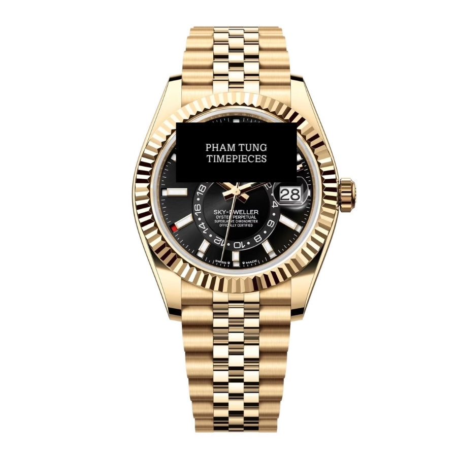 Sky-D Black Dial