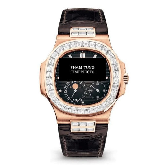 5724 Gold - Leather Strap