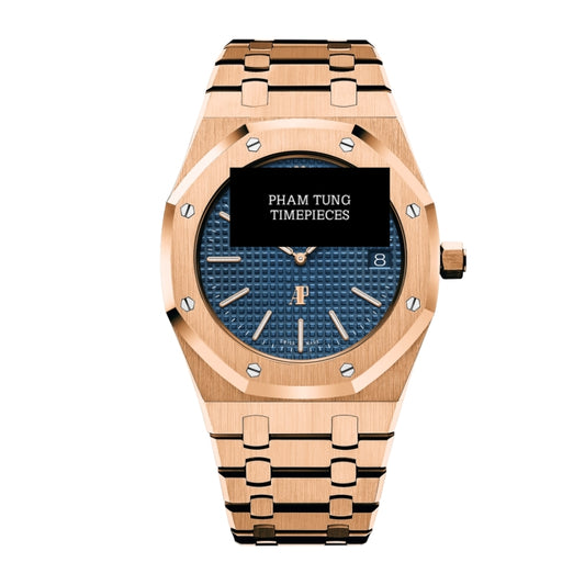 AP RO Gold Blue Dial