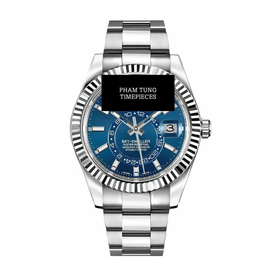 Sky-D Blue Dial